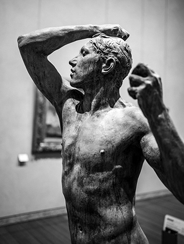 L'âge d'Airain, Auguste Rodin, Copyright JF LE MAOUT PHOTO