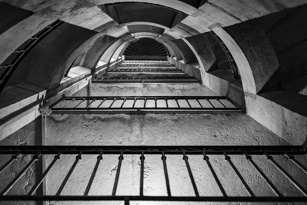 Escalier Croix-Rousse, Lyon Copyright JF LE MAOUT PHOTO